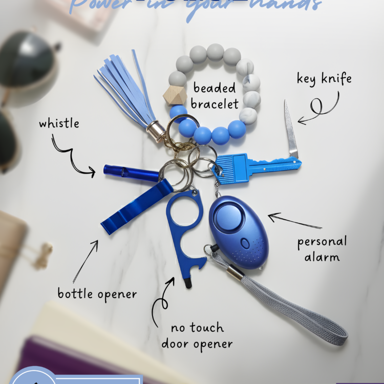 PULSE Key Chain Set - 6 in 1 Set ( Colours Can be Customised )