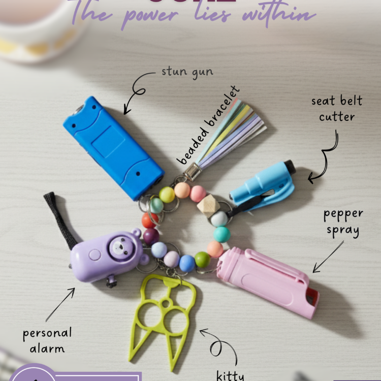 CORE Keychain Set - 6 in 1 Set ( Colours Can be Customised )